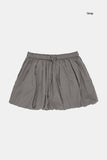 Pumpkin banding string mini skirt