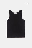 Cookie wide binding cropped sleeveless top