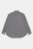 Lloyd wrinkle over check shirt