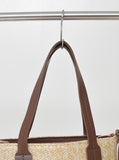 Simple Rattan Medium Tote & Cross Bag