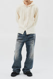 Flare Embo Washed Jeans