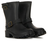 Dozen buckle rain boots