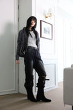 Fringe ankle boots