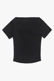 Lottie front drape T-shirt
