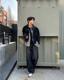Para Two Tuck Denim Pants