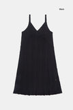 Embossed see-through bustier one-piece