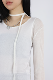 Butterfly chain necklace