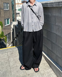 By Linen Two-Tuck Pants