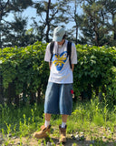 From Heart Washed Bermuda Pants