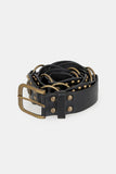 Western vintage leather belt