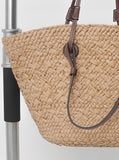 Rue Strap Rattan Large Tote & Shoulder Bag