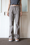 Cotton teen bootcut pants