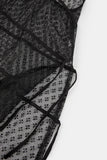 Rabia side slit slip one-piece