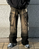 Keple cargo denim pants