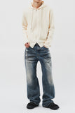 Flare Embo Washed Jeans