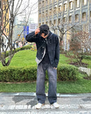 Para Two Tuck Denim Pants