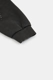 Petra pigment damaged hood zip-up