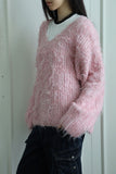 Pastel Cash V-neck Knit