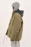 Dazed quilted M-65 short fishtail jumper