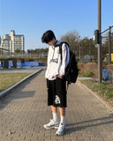 Scannel button hoodie