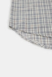 Cityscape seersucker check shirt
