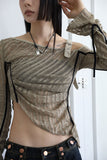 Bold Label String Necklace
