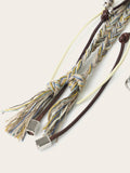 Dahlia Western Keyring