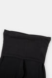 Slim lap bootcut pants