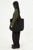 Twill big shoulder bag