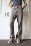 Cotton teen bootcut pants