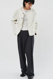 Saha Fringe Tweed Jacket