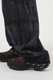 Dirty washed front pocket denim pants
