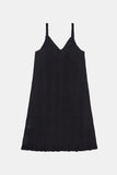 Embossed see-through bustier one-piece