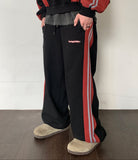 Multi Line Pigment Track Pants