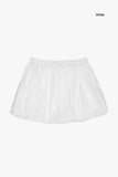 Pumpkin banding string mini skirt