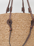 Rue Strap Rattan Large Tote & Shoulder Bag