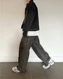 Stae cargo denim pants