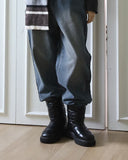 Glossy padded ugg boots