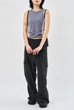 Bis Nylon Snap Cargo Pants