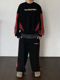Multi Line Pigment Track Pants
