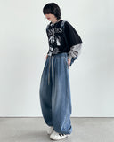 Boom Bap String Balloon Denim