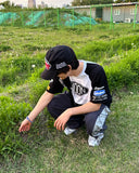 Freedom Raglan short sleeve t-shirt