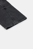 Nova curved wide denim pants