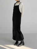 Velour Bustier Long one Piece