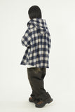 Dust oil washed denim pants