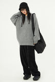 Leroy raglan waffle knit