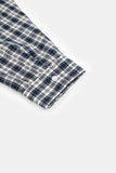 Beat over nerd check shirt