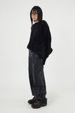 Dirty washed front pocket denim pants