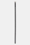 Common big eyelet leather belt