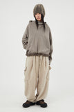 Tilt cargo fleece banding pants